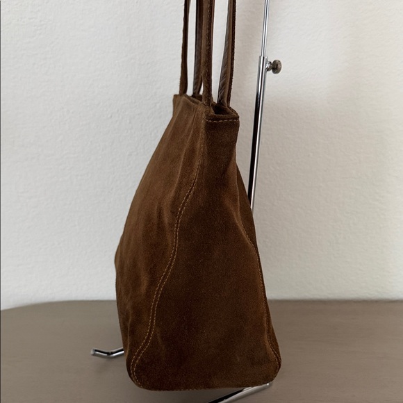 Chanel Brown Suede Tote Bag - Picture 5 of 11